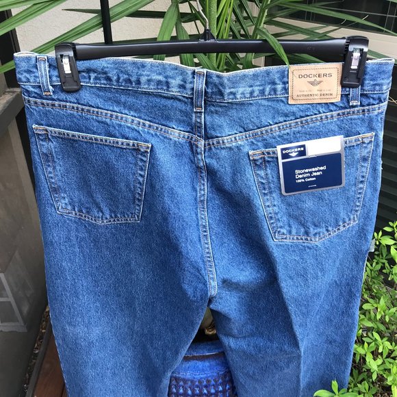 DOCKERS Men's Denim Jeans 40x32 - Picture 4 of 7